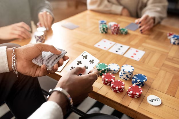 Side-by-side comparison of Android app and iOS web app interfaces showing live casino tables